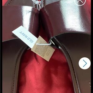 Old Navy Dark Brown Slide Sandals
